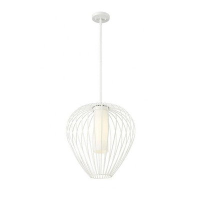 Pendant Light – Woven Rattan Globe 14"