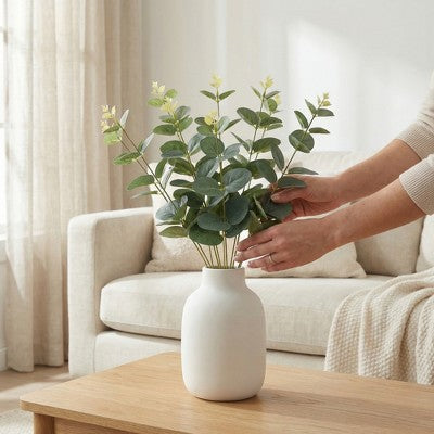 Artificial Eucalyptus Stems – 6 Pack