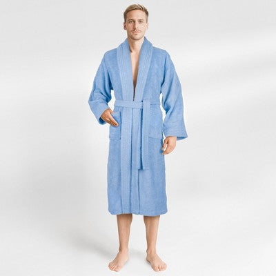 Turkish Cotton Waffle Bathrobe – Unisex