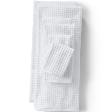 Waffle Towel Set – 6 Piece Turkish Cotton