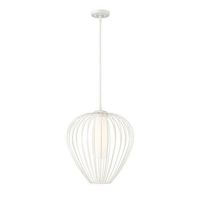 Pendant Light – Woven Rattan Globe 14"